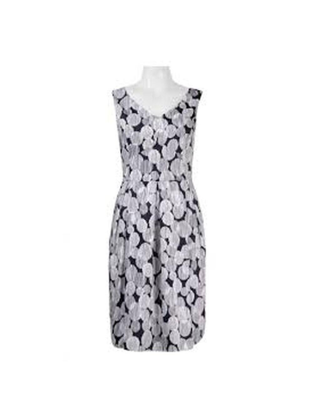 Nine West Women's Black and White Work-dress